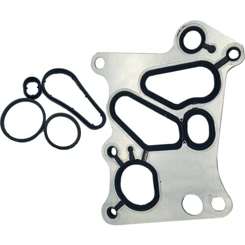 Oil Filter Housing Seal Seals Kit 2711840280 Fits 08-14 For Mercedes E200 E400 C200 2711801401 C63 AMG C350 C300