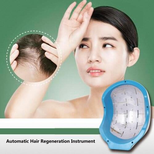 678nm Laser Hair Growth Therapeutic Cap Helmet Easy to Operate USB Automatic Hair Regenerator for Most Hair Loss Cases