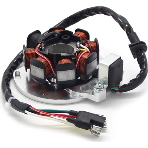 ME250034005 Motorcycle Generator Stator Coil Assembly Kit For Gas Gas SM125 SM250 EC125 2003-2004 EC200 EC250 EC300 Wild HP 300
