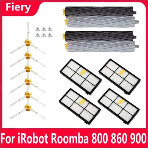 For IRobot Roomba Parts Kit Series 800 860 865 866 870 871 880 885 886 890 900 960 966 980 - Brushes and Filters