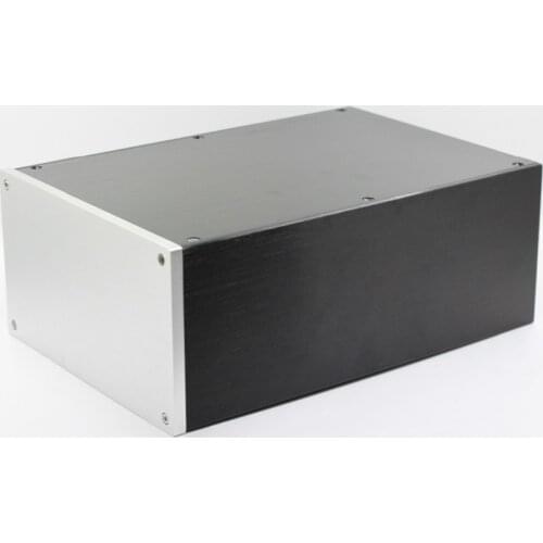 New Aluminum Amp Chassis DIY Amplifier Part Shell Amplifier Case size Width 220 Height 100 Depth 311