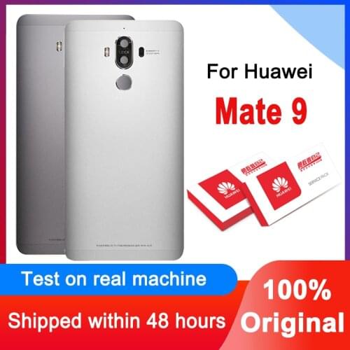 Original Back Housing Replacement For Huawei Mate 9 Back Cover Battery Glass With Adhesive Sticker For Huawei Mate 9 Rear Cover
