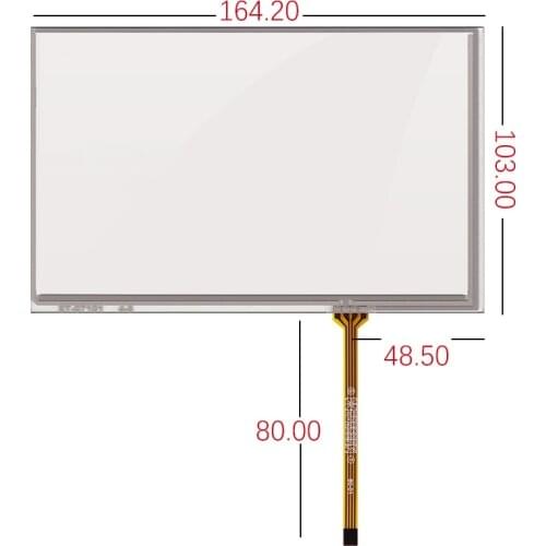 10pcs/lot new 7.1 inch AT070TN83 V.1 SCM development board LCD display handwritten screen st-07101 164*103 mm
