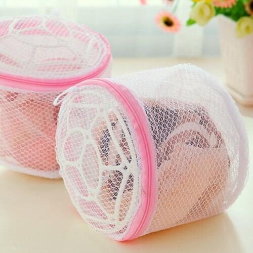 Home Use Lingerie Washing Mesh Clothing Underwear Organizer Washing Bag Useful Mesh Net Bra Wash Bag zipper Laundry Bag