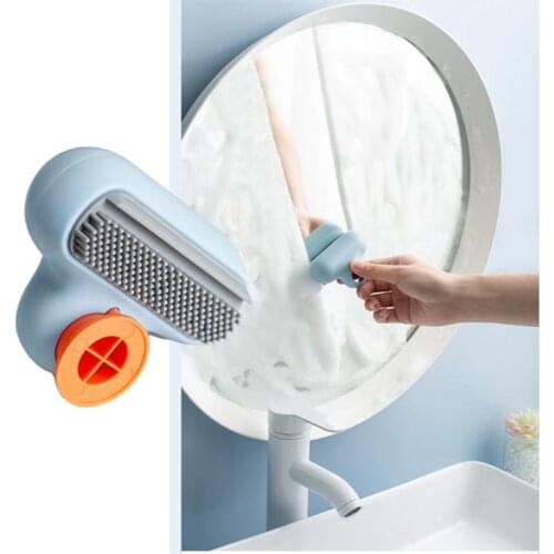 Bathroom Mirror Wiper Mini T Type Hanging Glass Wiper Window/Mirror Cleaning Brush Water Squeegee Household Cleaning Tools