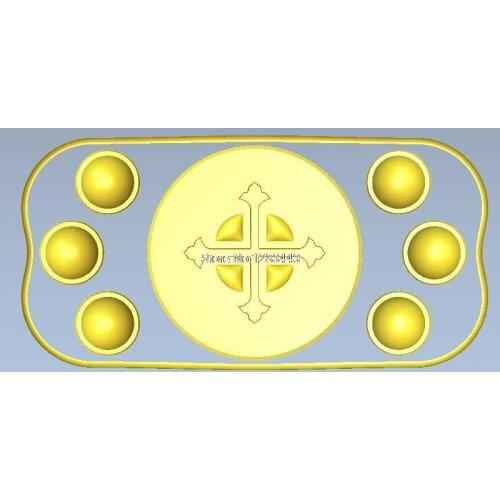 High quality 3d model relief for cnc or 3D printers in STL file format Easter tray
