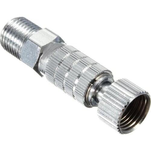 WENXING 1pc 1/8" Fittings Airbrush Quick Disconnect Release Coupling Adapter Connecter Metal