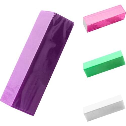 Women Sponge Nail Art Buffer File Block Pedicure Manicure Buffing Polish Tool Easy and effective for use,removes ridges and stai