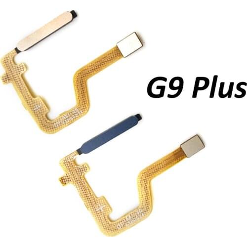 10Pcs/Lot, Home Button FingerPrint Touch ID Sensor Flex Cable Ribbon For Moto G9 Plus Replacement Parts
