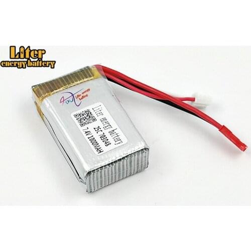 7.4V 1000mAh li-po lipo battery 703048 25c V912 V262 V353B axis aircraft model aircraft batteries lipo 2s lipo 7.4v