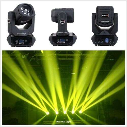 8Pieces 120w Dmx Led Moving Head Beam 4x25W Bar Disco Ktv Show Light