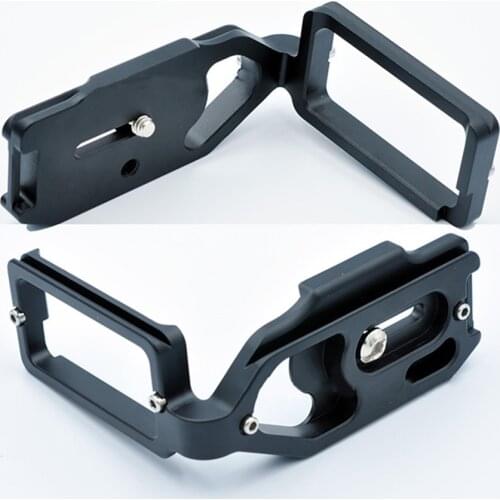 Aviation Aluminum Lightweight Aluminum L-shaped Quick Release Plate Vertical Holder for Nikon D850 SLR Camera Accessories