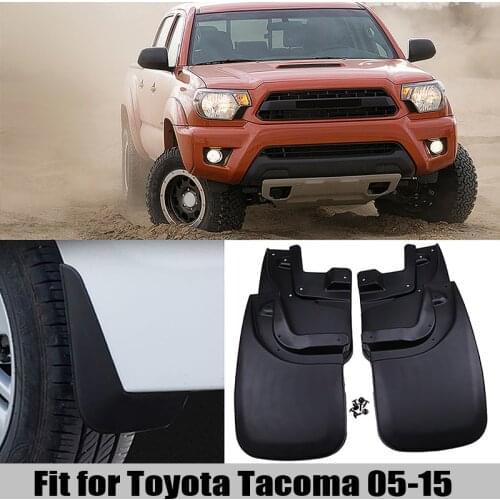 Splash Guards,Mud Flaps,Mudguards Fit For Toyota Tacoma 2005-2015 Pickup Truck,Fender Kit Car Accessories Replacement