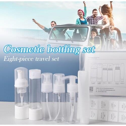 Travel Bottles Set Leakproof Refillable Containers Travel Accessories for Shampoo Lotion Soap can CSV