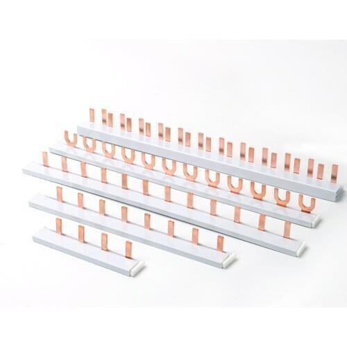 DPN / 3P Pin Type 12 Ways Copper Busbar for Distribution Box Circuit breaker MCB connector busbar connection breaker combing