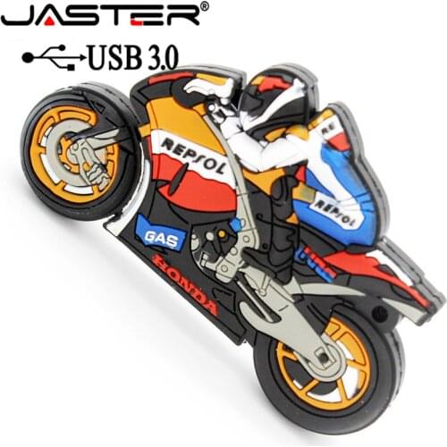 JASTER USB 3.0 Moto bike usb flash drive pendrive 64gb 32gb pen drive Motorcycle 4g 16gb motorcar memory stick u disk flash card