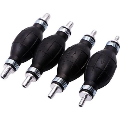Hot Sale 6mm 8mm 10mm 12mm Rubber Aluminum Fuel Pump Line Hand Primer Bulb Gas Petrol For Auto Car Boat Outboard Conveying Tool