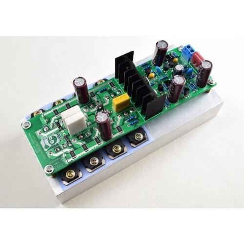 2pcs Assembeld Mono L20.5 Ultra low distortion Power amp board whit heatsink
