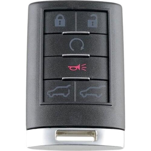 Mini Remote Key Case Replacement For 2008-2014 Cadillac Escalade ESV Key Fob Remote Shell Case