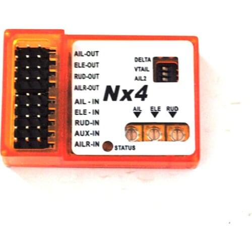NX4 Pro of 3-axis aircraft gyros Fixed-wing Flight Controller balancer Stabilization For 3D 2D flight