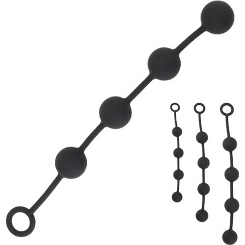 OLO G-spot Vestibular Anal Plug Sex Toys for Women Men Butt Stimulation Extra Long Huge Anal Plug Adult Products Pull Anal Beads