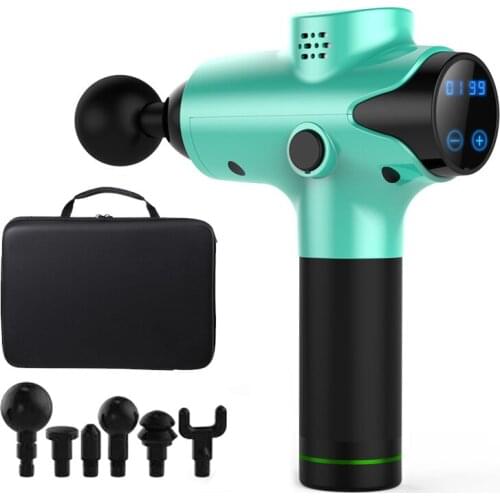 20 Speeds Muscle Massage Gun Sport Massage Machine Deep Tissue Massager Muscle Relax Pain Relief Body Shaping Slim massageador