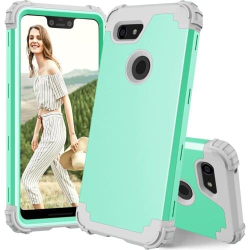 Shockproof Protect For Google Pixel 3 XL Case An Ultra-thin Hybrid Hard Rubber Impact Armor Phone Cases Cover For Google Pixel 3