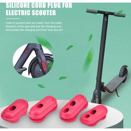 Upgraded Charging Port Dust Plug Rubber Case For Xiaomi M365 Pro2 Electric Scooter Hole Cover Replacement Accessory