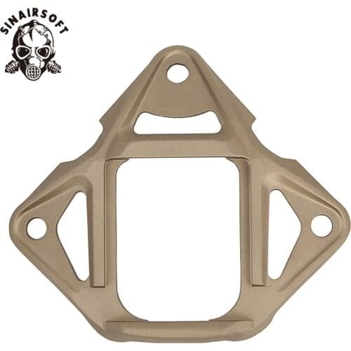 SINAIRSOFT Tactical Helmet NVG Mount Fit all Helmet OPS Style VAS Shroud Helmet Night Version Mount Helmet Adapter