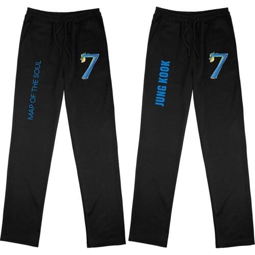 Sweatpants sportswear KPOP Pants Women and Men Autumn Spring Black Harem Pants Harajuku Plus size k-pop Trousers Unisex Casual