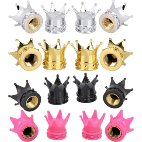 4Pcs/lot Universal Dice Car Tyre Air Valve Cap Bike Bicycle Tires Valve Caps on The Wheels Car Styling Valve Stem Cap Dust Cover