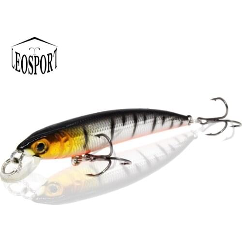 Fishing Wobblers Floating-Laser Minnow Crankbait Baits-Pesca 3d Eyes Plastic Topwater