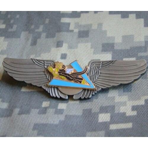 WW2 Us Air Force Chinese American Volunteer Group Flying Tigers Pilot Wing Badge pin Military 5605101