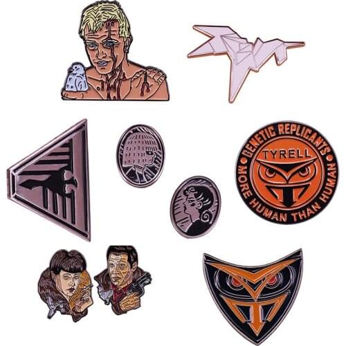 Creativity Movies TV Hard Enamel Pins Collect Funny Unicorn Metal Cartoon Brooch Backpack Collar Lapel Badges Fashion Jewelry