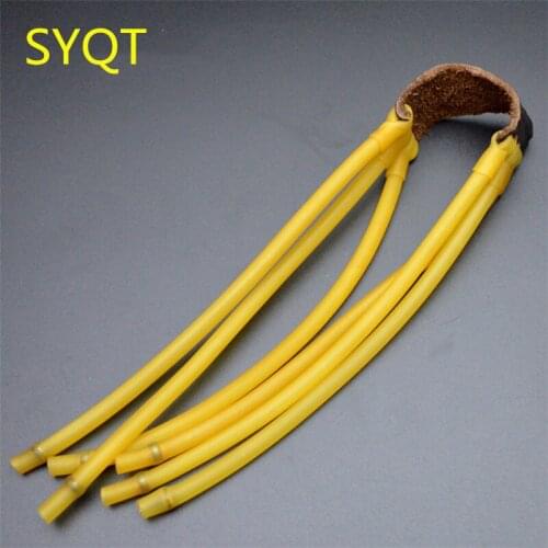 1/3/6PCS Hunting Rubber Band Strong Thick 3 Card Rubber Band Slingshot Traditional Round Rubber Band Outdoor Hunting Catapult