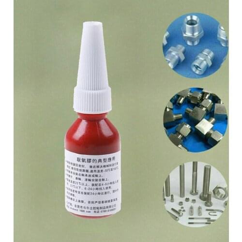 1pc NEW 10ml Screw Glue Thread Locking Agent Anaerobic Oil Resistance Glue 243 Adhesive Fast sale Curing H0D5