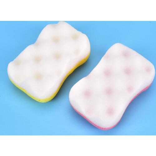 1PC Scrubs Bodys Treatments Bath Sponge Massage Multi Shower Exfoliating Bath Cleaning Scrubber Cleansing Puff Multi Shower