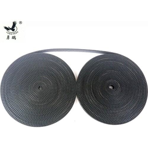 10 Meters GT2 timing belt wide 6mm Rubber 2GT-6mm Small Backlash for 3d printer RepRap Mendel CNC 2GT belt pulley High Quality