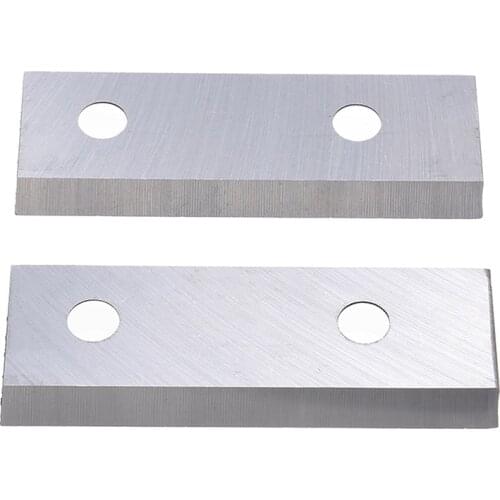 2pcs Sharp Shredder Chipper Blade Garden Chipper Tool Blade Cutters Replacement Durable Shredder Machine Tool Accessories