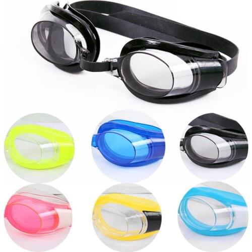 3Pcs/Set Adult Unisex HD flat light waterproof and anti-fog swimming Glasses Nose Clip Ear Plug Set
