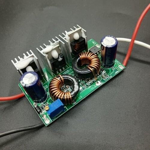 5pcs 50W Constant Current LED Driver DC12V to DC30-38V 1500mA for 50W High Power LED