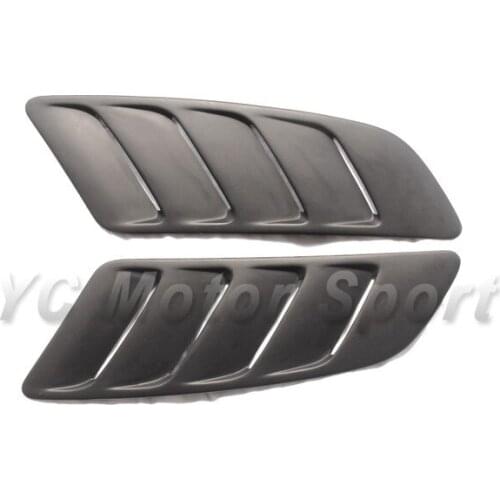 Car Accessories FRP Fiber Glass Hood Vents 2pcs Fit For 2014-2016 Mustang Roush Style Heat Extractors Hood Vents