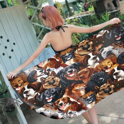 Free shipping Ethnic Animal Tiger Owl Horse Dogs Camel Butterfly Adult Kids Yoga Yogi Spa Swim Bath Beach Towel Blanket Throw