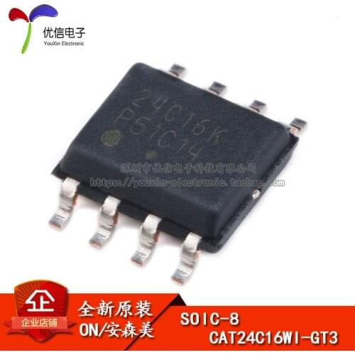 CAT24C16WI-GT3 SOIC-8 EEPROM 16Kbit I2C
