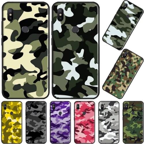 Military camouflage Phone Case For Xiaomi Redmi 7 8 9t a3 9se k20 mi8 max3 lite 9 note 9s 10 pro