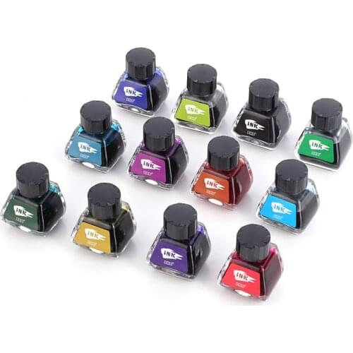 20ml/bottle Non Carbon Color Ink Fountain Pen Ink Writing Ink