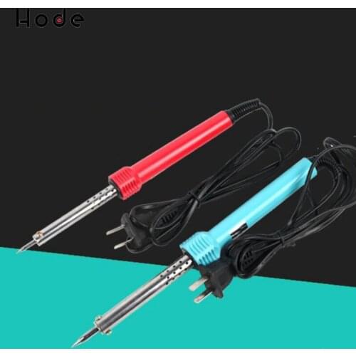 220V 30/40/50/60W Electric Soldering Iron General-purpose Electric Soldering Iron Hot Glue Handle And Tip паяльник