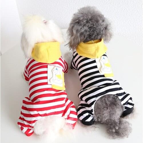 Small Dog Clothes Four Leg Jumpsuit Warm Winter Pet Clothing Puppy Garment Yorkshire Pomeranian BIchon Frise Costume Apparel New