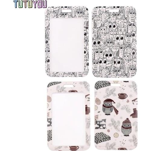 PC3186 Animal Owl Neck Strap Lanyard For Keys ID Card Gym Mobile Phone Straps USB Badge Holder DIY Hang Rope Lariat Lanyard