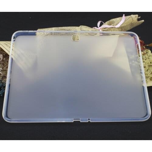 Transparent Matte soft TPU Tablet Case For Samsung Galaxy Tab 4 10.1 SM-T530 T531 Anti-knock shell Cover For Tab4 T530
